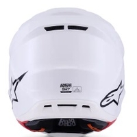Мотокрос каска ALPINESTARS SM7 WHITE-GLOSS