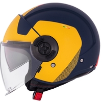 КАСКА ЗА СКУТЕР MT VIALE S SV BETA D3 MATT BLACK/YELLOW