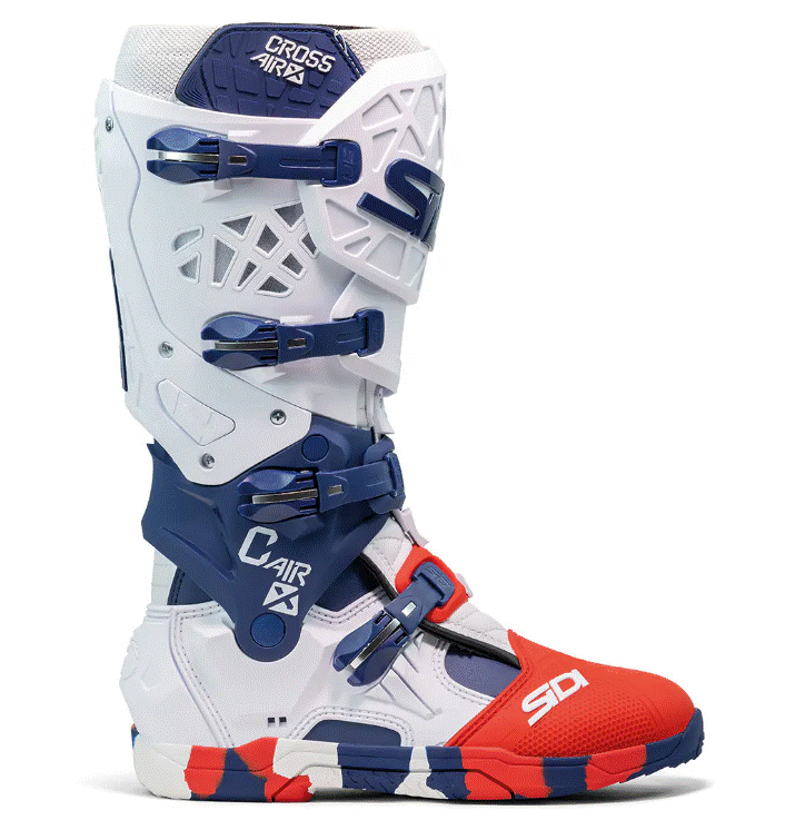 Мотокрос ботуши SIDI CROSSAIR X WHITE/NAVY/RED