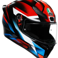 КАСКА K1 S E2206 - FASTLAP BLACK/RED/BLUE