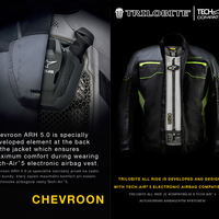 Дамско мото яке TRILOBITE 2092 All ride Tech-Air BLACK