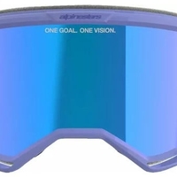 Мотокрос очила ALPINESTARS VISION 5 WORDMARK PRPL MIRROR-BL