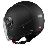 КАСКА ЗА СКУТЕР MT VIALE SV S PURE A1 BLACK MATT