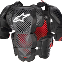 Протекторна броня ALPINESTARS A-10 V2 BLACK/RED