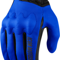 Текстилни мото ръкавици ICON ANTHEM 2 - BLUE