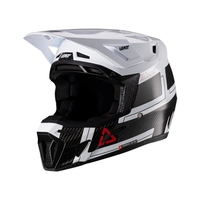 Мотокрос каска LEATT Kit Moto 9.5 Carbon/White V26