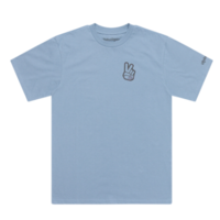 Тениска TROY LEE DESIGNS Peace Out  - Smoke Blue