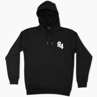 Суитшърт MUC-OFF ROPE HOODIE BLACK