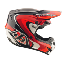 Mотокрос каска TROY LEE DESIGNS GP Pro Crossover - Navy/Red