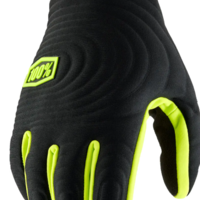 Мотокрос ръкавици 100% BRISKER XTREME BLACK/FLUO YELLOW