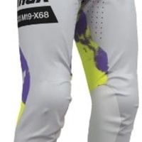 Мотокрос брич THOR LAUNCHMODE BLEACH GRAY/ACID