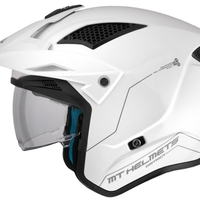 Каска MT DISTRICT SV S SOLID A0 GLOSS WHITE