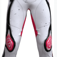 Детски мотокрос брич TROY LEE DESIGNS GP Pro Membrane  - White/Infra Red