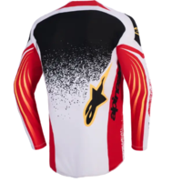 Мотокрос джърси Alpinestars TECHSTAR NOMUR GRAY/RED/BLACK