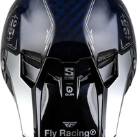Мотокрос каска FLY RACING Formula Smart Carbon Legacy-Blue/Silver