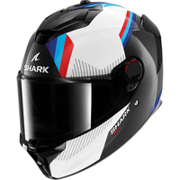 Каска SHARK SPARTAN GT PRO DOKHTA CARBON BLACK/WHITE/RED