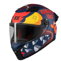 Каска AXXIS FENIX ANGRY FACE C5 MATT