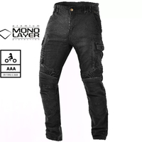 Мото дънки TRILOBITE 25603 ACID SCRAMBLER 2.0 BLACK AAA