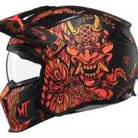 КАСКА MT STREETFIGHTER SV S HELLISH B5 MATT