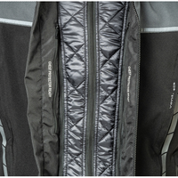 Текстилно мото яке Lindstrands Bydalen Black/Steel Grey