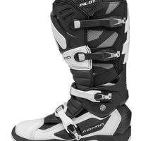 Мотокрос ботуши FORMA Pilot BLACK/WHITE