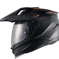 Адвенчър каска NEXX  Y.TRAVL PLAIN BLACK