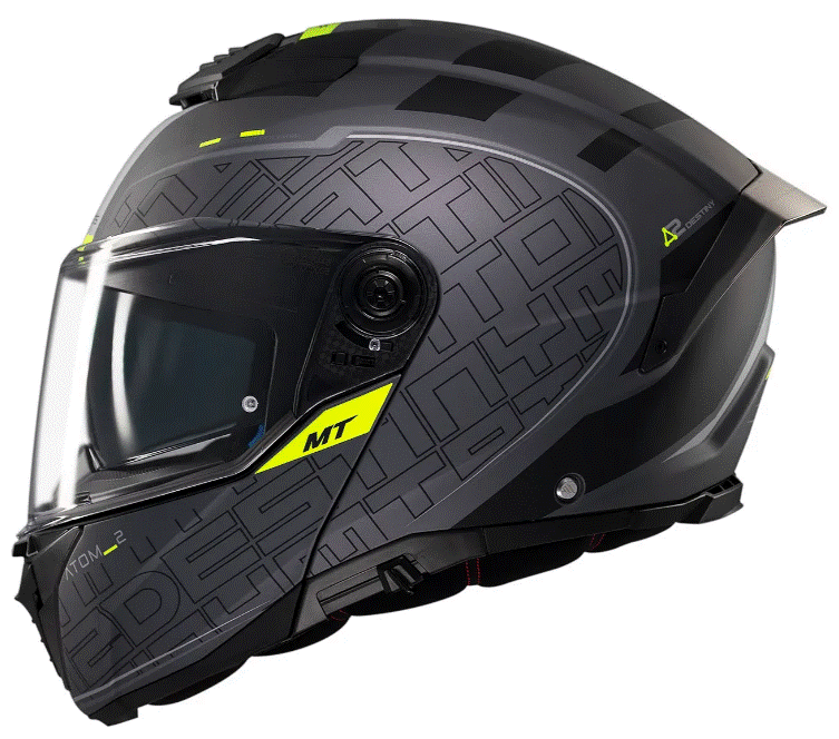 Отваряема каска MT ATOM 2 DESTINY C2 МАТТ