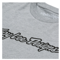 Тениска TROY LEE DESIGNS Signature - Gray Heather