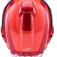 Каска ALPINESTARS Supertech R10 Arius Black/White/Duo Red