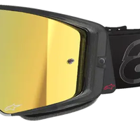 Мотокрос очила ALPINESTARS SUPERTECH VISTA BLACK MIRROR-GOLD