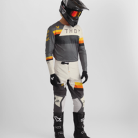 Мотокрос джърси THOR SPORTMODE LEAGUE CHAR/WHT