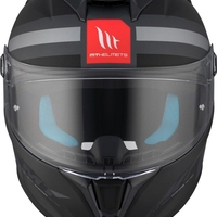 Каска MT TARGO S BRITAIN C2 MATT BLACK/GRAY