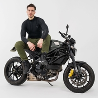 Текстилен мото панталон SHIMA GIRO 3.0 KHAKI LONG