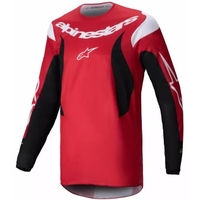Мотокрос джърси Alpinestars FLUID HAUL RED/BLACK