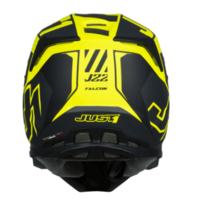 Mотокрос каска Just1 J-22 F Falcon Titanium/Black/Fluo Yellow