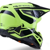 Мотокрос каска ALPINESTARS SM3 HEAT YEL/BLACK
