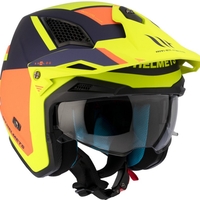 Каска MT DISTRICT SV S ANALOG D27 MATT ORANGE/FLUO YELLOW