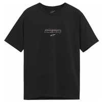 Мото тениска ALPINESTARS BOLD TYPE BACK BLK