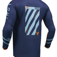 Мотокрос джърси THOR LAUNCHMODE FUTURA NV/ORG