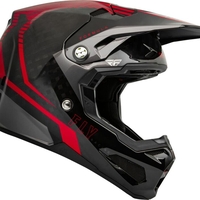 Мотокрос каска FLY RACING Formula Carbon Tracer Helmet - Red/Black
