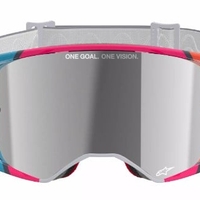 Мотокрос очила ALPINESTARS SUPERTECH STREAM GRAY/MULTI MIRROR-SILVER