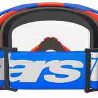 Мотокрос очила ALPINESTARS VISION 8 WORDMARK BLUE/OR CLEAR