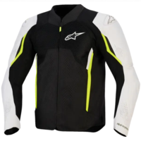 Текстилно яке ALPINESTARS AST AIR V3 BLACK/SILVER/YELLOW FLUO