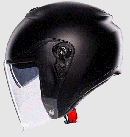 Каска за скутер AGV IRIDES BLACK MATT