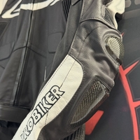 Кожен мото екип Probiker PRX-4 номер 54-XL на две части