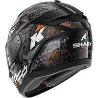 Каска SHARK RIDILL 2 MOLOKAI GLOSS BLACK/GRAY/ORANGE