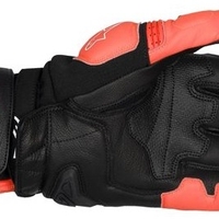 Кожени ръкавици ALPINESTARS GP+ R V3 LTHR RED Fluo