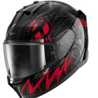 Каска SHARK D-SKWAL 3 SHIEVER BLACK/GREY/RED