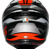 КАСКА AGV K1 S FASTLAP BLACK/GREY/RED