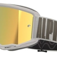 Мотокрос очила ALPINESTARS VISION 5 HOLLOW WIND Mirror GOLD